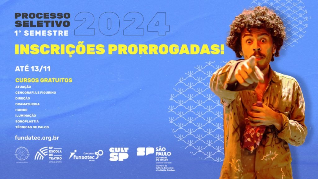 Processo Seletivo 2024 1º semestre inscrições prorrogadas até 13 11