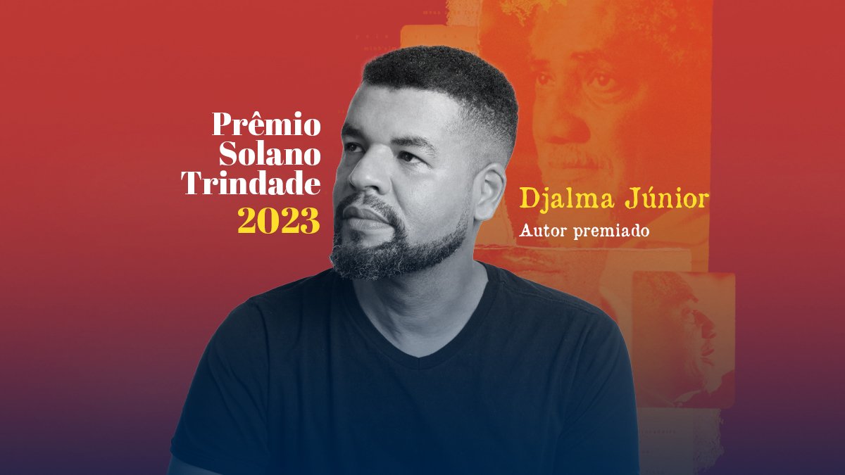 Djalma Júnior: dramaturgo foi um dos vencedores do Prêmio Solano Trindade 2023, da SP Escola de Teatro. | Divulgação/Comunicação Adaap