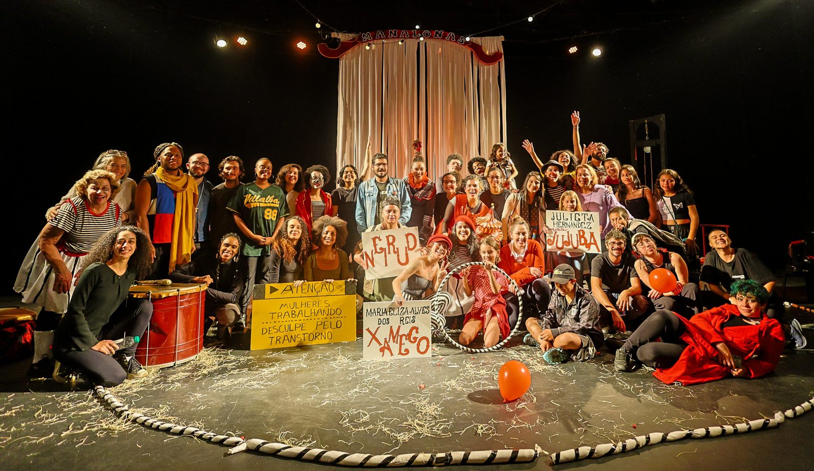 Mostra de Circulação: SP Escola de Teatro em Pindamonhangaba (SP), promovendo uma oficina e apresentações de estudantes. (20/07/2024) | Foto: Clara Silva