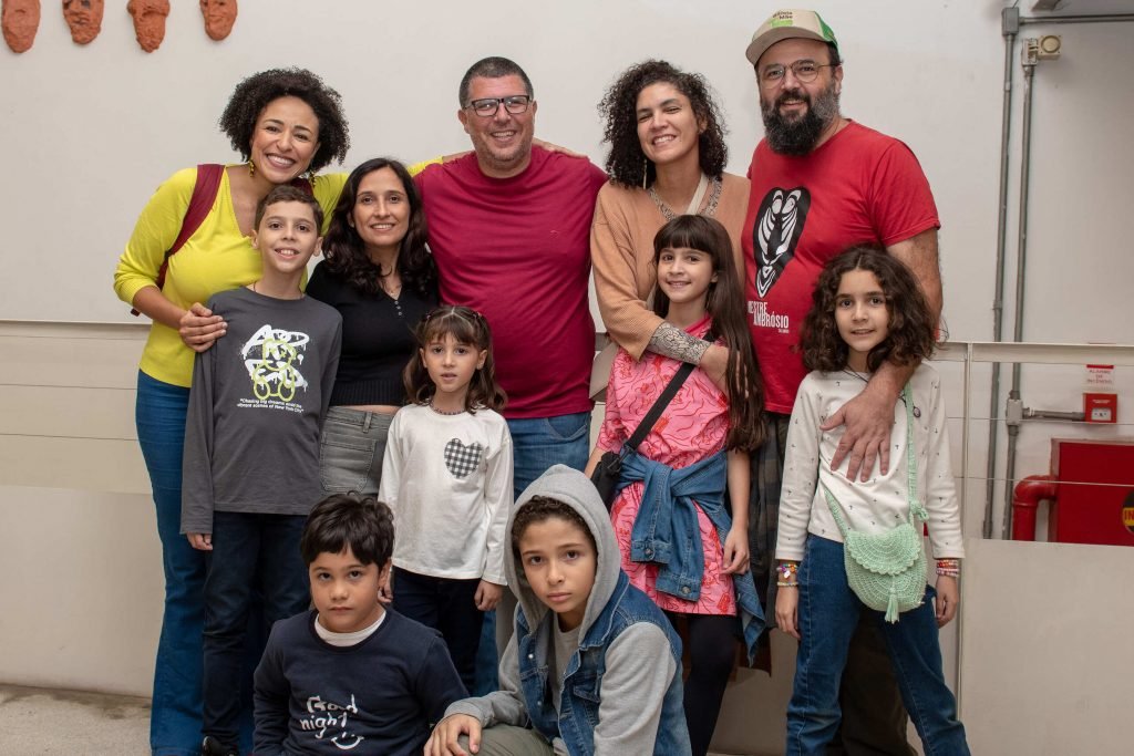 Apresentação da peça “No dia seguinte todo mundo riu”, feita pelos estudantes da SP Escola de Teatro, na Unidade Roosevelt. (6/7/2024). | Foto: Rodrigo Reis