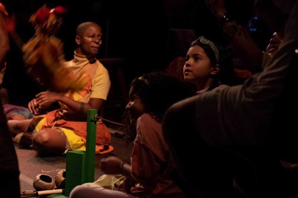 Apresentação da peça “No dia seguinte todo mundo riu”, feita pelos estudantes da SP Escola de Teatro, na Unidade Roosevelt. (6/7/2024). | Foto: Rodrigo Reis