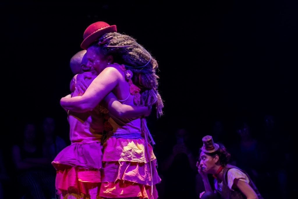 Apresentação da peça “No dia seguinte todo mundo riu”, feita pelos estudantes da SP Escola de Teatro, na Unidade Roosevelt. (6/7/2024). | Foto: Rodrigo Reis