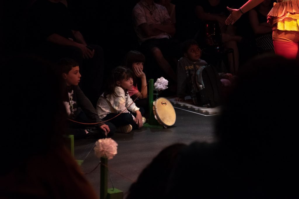 Apresentação da peça “No dia seguinte todo mundo riu”, feita pelos estudantes da SP Escola de Teatro, na Unidade Roosevelt. (6/7/2024). | Foto: Rodrigo Reis