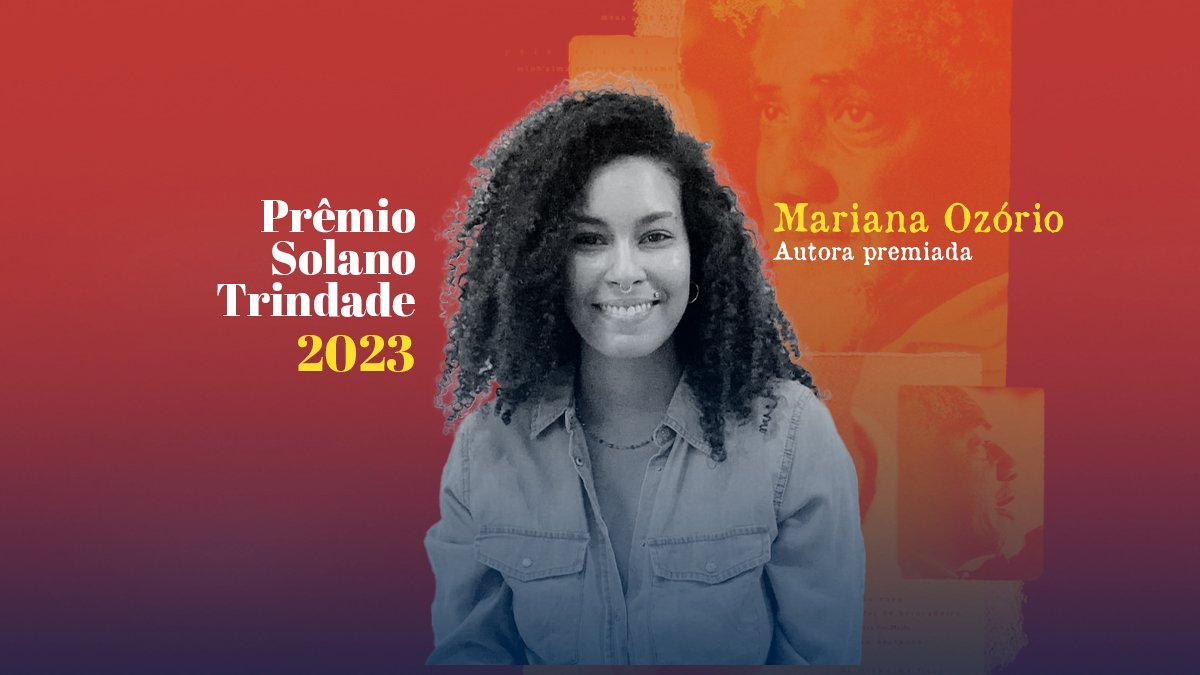 Mariana Ozório, uma das vencedoras do Prêmio Solano Trindade 2023.