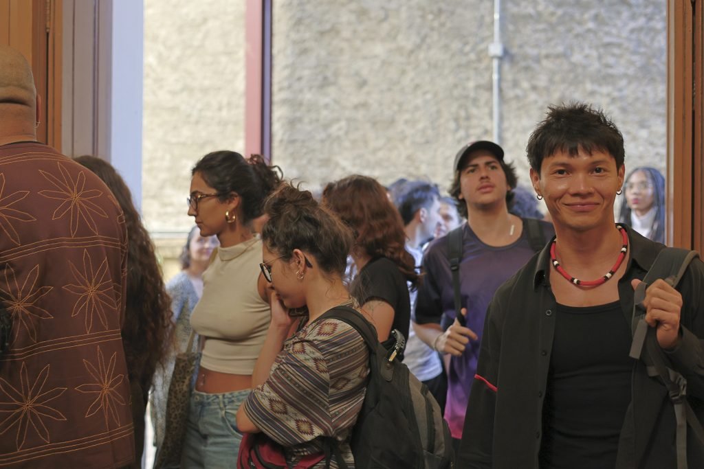 Recepção dos ingressantes do segundo semestre de 2024, na unidade Brás da SP Escola de Teatro. (3/8/2024) | Foto: Clara Silva