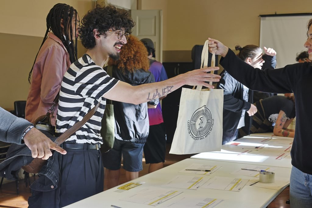 Recepção dos ingressantes do segundo semestre de 2024, na unidade Brás da SP Escola de Teatro. (3/8/2024) | Foto: Clara Silva