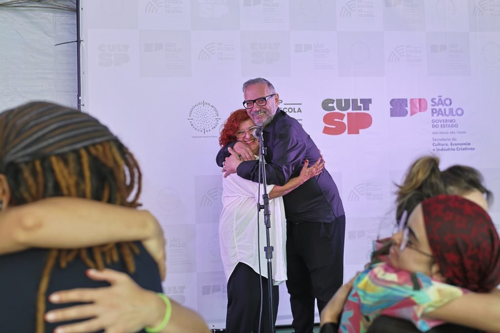 Recepção dos ingressantes do segundo semestre de 2024, na unidade Brás da SP Escola de Teatro. (3/8/2024) | Foto: Clara Silva