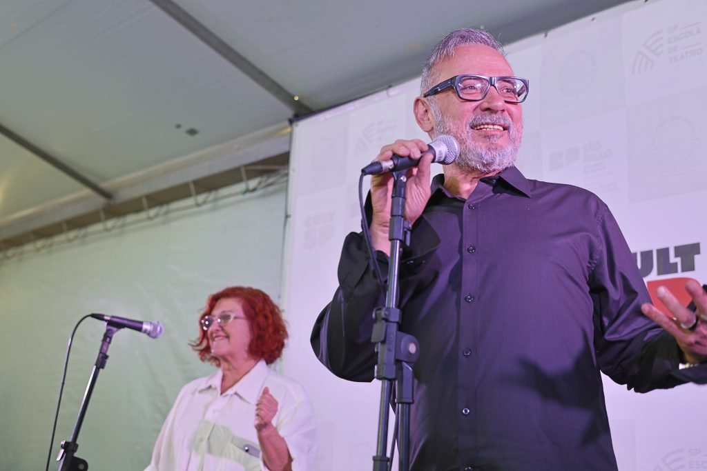 Recepção dos ingressantes do segundo semestre de 2024, na unidade Brás da SP Escola de Teatro. (3/8/2024) | Foto: Clara Silva