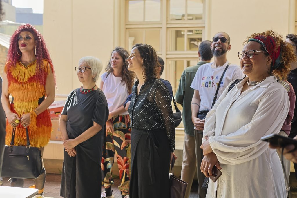 Recepção dos ingressantes do segundo semestre de 2024, na unidade Brás da SP Escola de Teatro. (3/8/2024) | Foto: Clara Silva