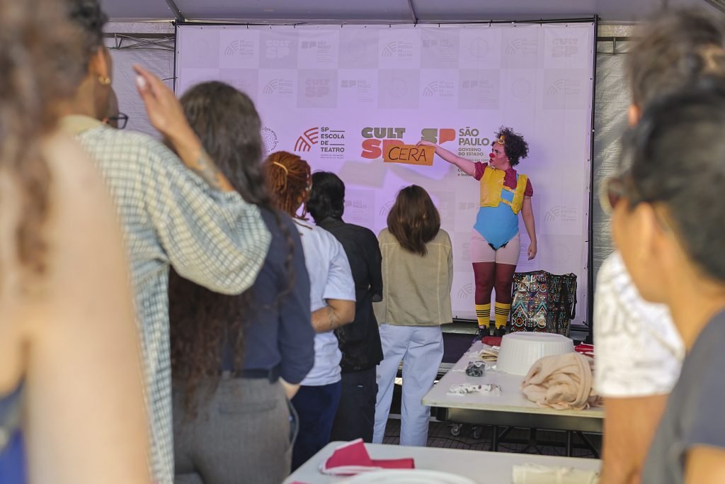 Recepção dos ingressantes do segundo semestre de 2024, na unidade Brás da SP Escola de Teatro. (3/8/2024) | Foto: Clara Silva