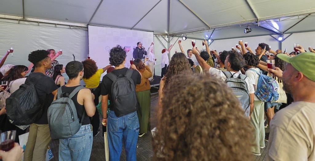 Recepção dos ingressantes do segundo semestre de 2024, na unidade Brás da SP Escola de Teatro. (3/8/2024) | Foto: Clara Silva