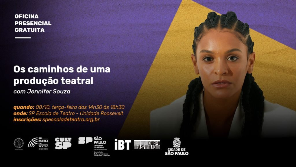 Oficina gratuita e presencial | Os caminhos de uma produção teatral