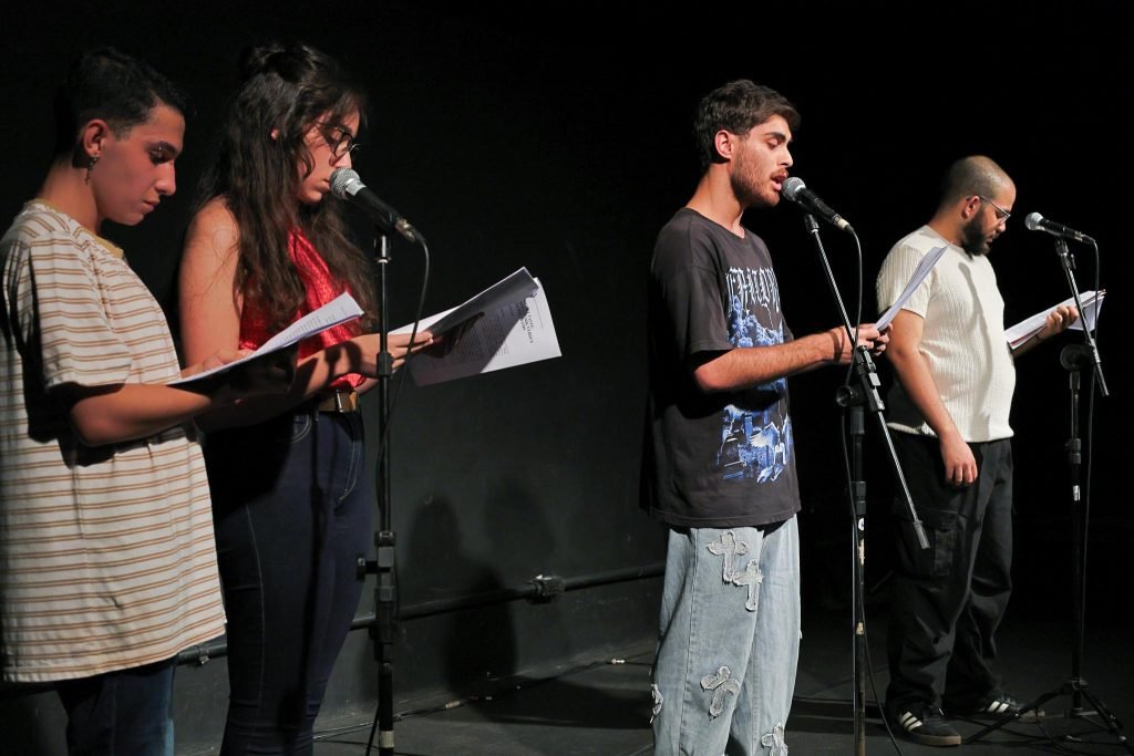 Primeiro dia do Cena Única do segundo semestre de 2024, na SP Escola de Teatro. (7/11/2024). | Foto: Clara Silva