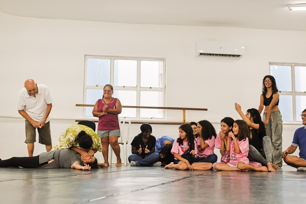 2º Mostra de Circulação: SP Escola de Teatro em Mongaguá (SP), promovendo uma oficina e apresentações de estudantes. (18/01/2025) | Foto: Clara Silva