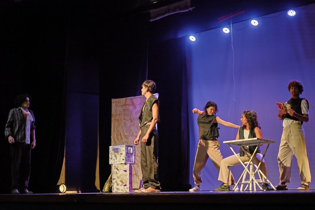 2º Mostra de Circulação: SP Escola de Teatro em Mongaguá (SP), promovendo uma oficina e apresentações de estudantes. (18/01/2025) | Foto: Clara Silva