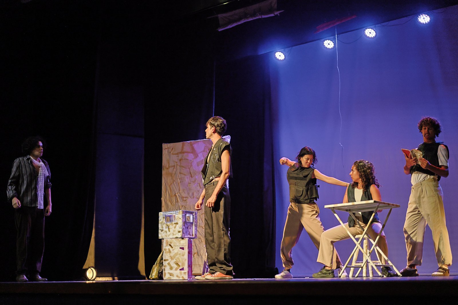 2º Mostra de Circulação: SP Escola de Teatro em Mongaguá (SP), promovendo uma oficina e apresentações de estudantes. (18/01/2025) | Foto: Clara Silva