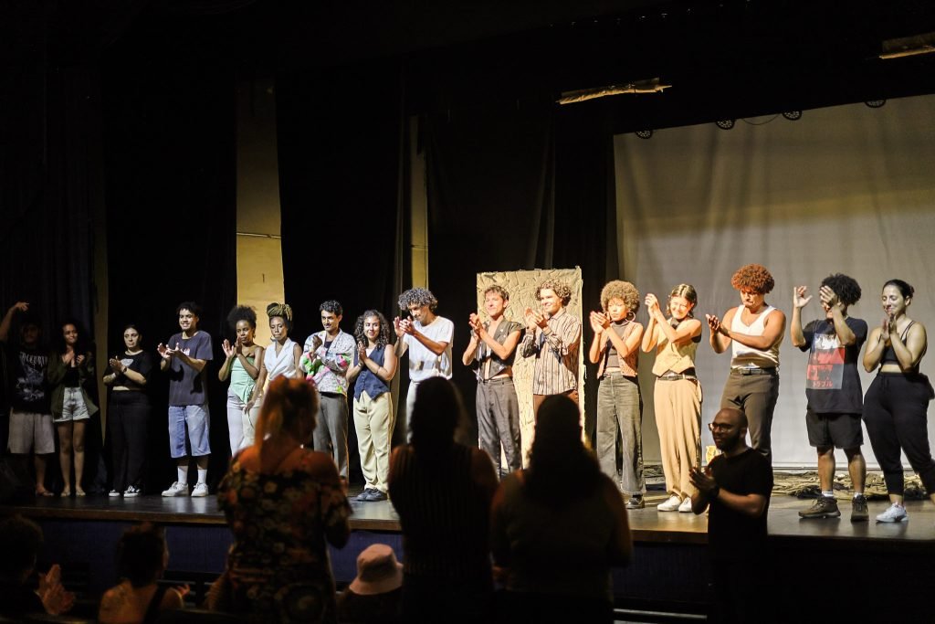 2º Mostra de Circulação: SP Escola de Teatro em Mongaguá (SP), promovendo uma oficina e apresentações de estudantes. (18/01/2025) | Foto: Clara Silva