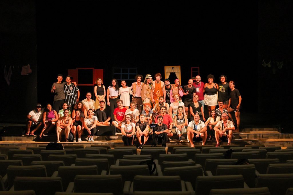 2º Mostra de Circulação: SP Escola de Teatro em Tatuí (SP), promovendo uma oficina e apresentações de estudantes. (25/01/2025) | Foto: Clara Silva