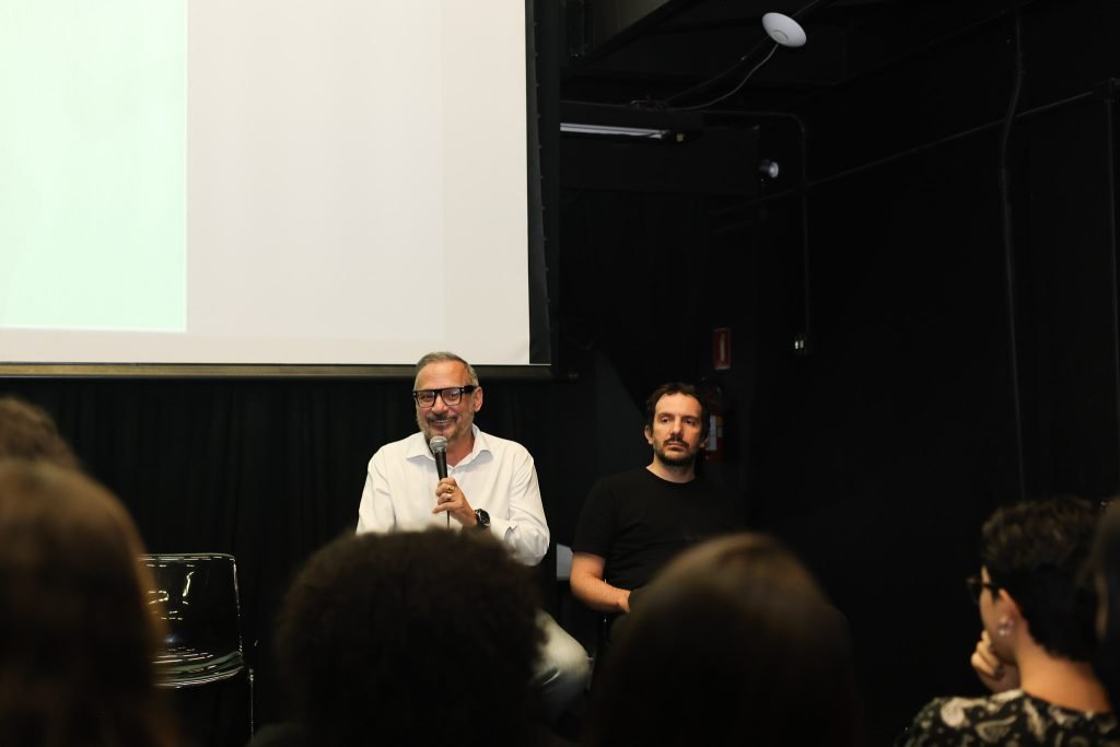 Apresentação dos colaboradores para os ingressantes do 1° semestre de 2025. (05/02/2025) | Foto: Clara Silva