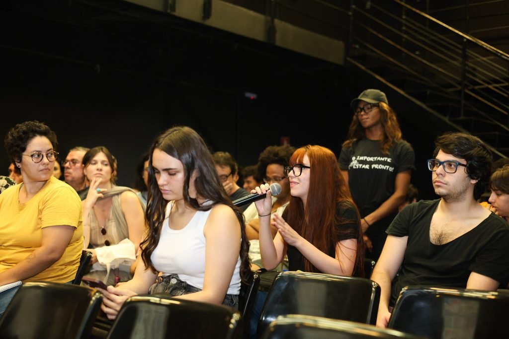 Apresentação dos colaboradores para os ingressantes do 1° semestre de 2025. (05/02/2025) | Foto: Clara Silva