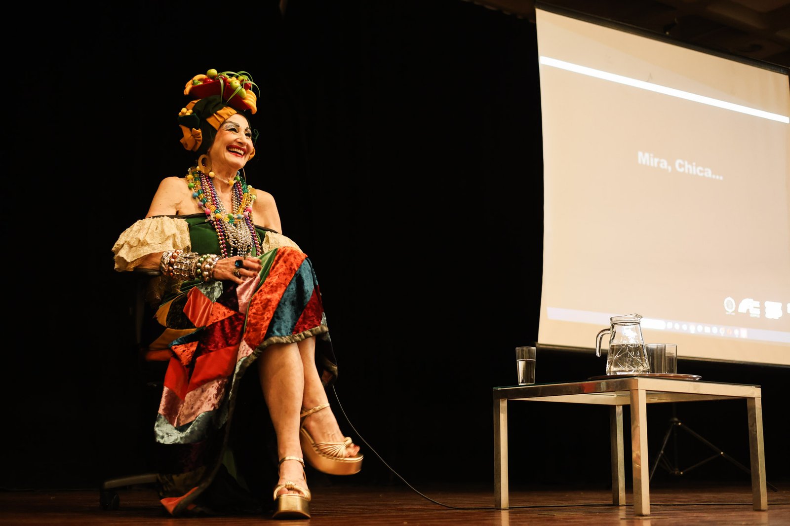 Aula Inaugural do 1° semestre de 2025 com Regina Muller, na unidade Brás da SP Escola de Teatro. (06/02/2025) | Foto: Clara Silva