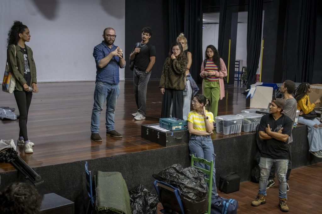 2º Mostra de Circulação: SP Escola de Teatro em Votorantim (SP), promovendo uma oficina e apresentações de estudantes. (01/02/2025) | Foto: Rodrigo Reis