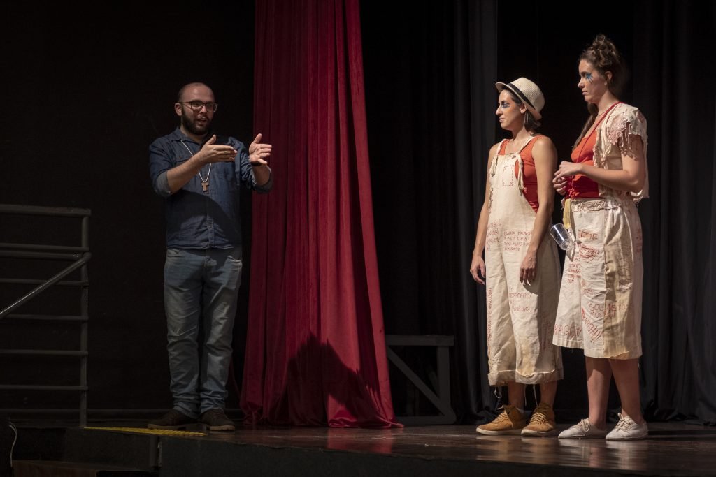 2º Mostra de Circulação: SP Escola de Teatro em Votorantim (SP), promovendo uma oficina e apresentações de estudantes. (01/02/2025) | Foto: Rodrigo Reis