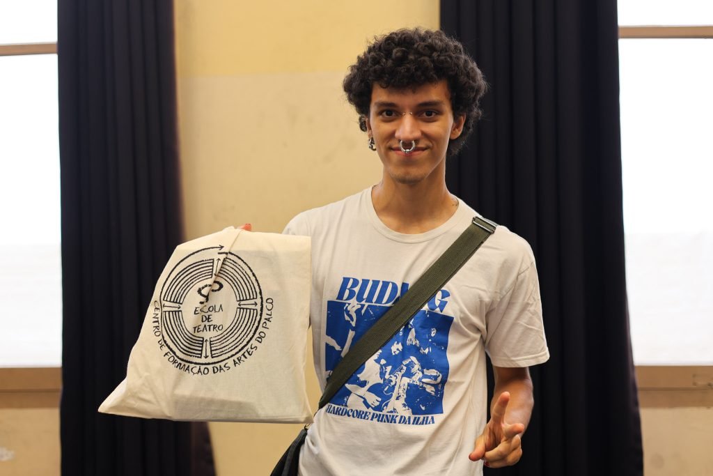 Recepção dos estudantes do 1° semestre de 2025, na sede Brás da SP Escola de Teatro. (01/02/2025). | Foto: Ana Kei.