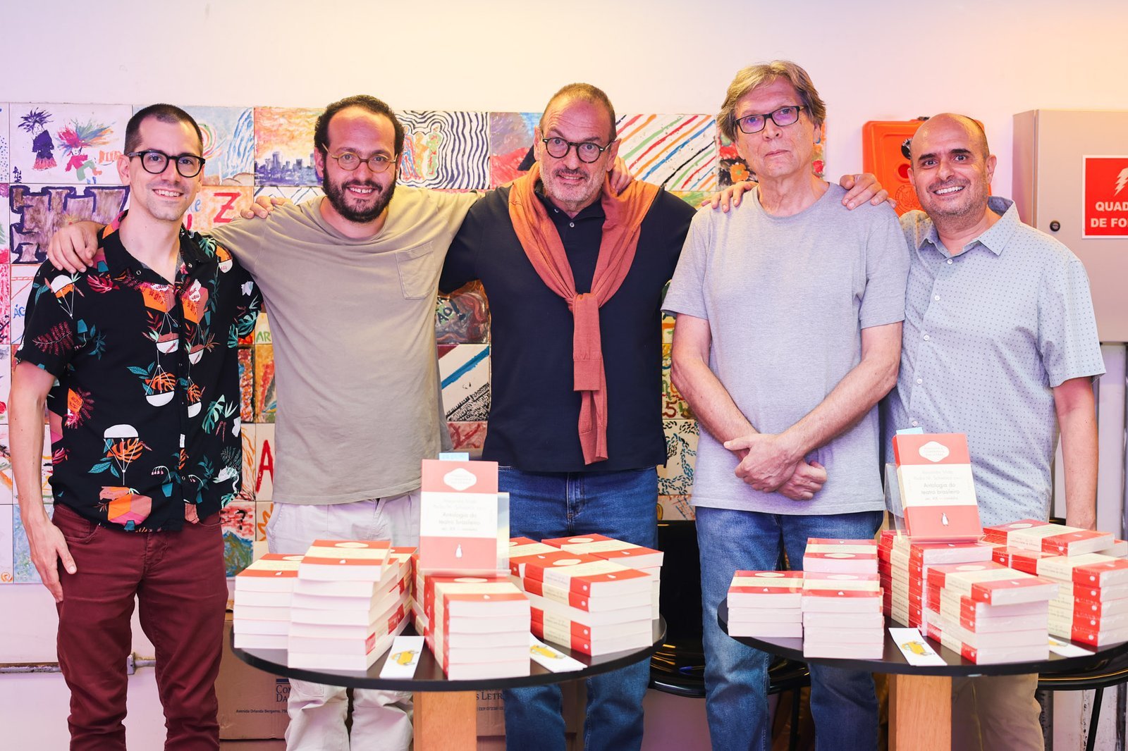 Lançamento: Antologia do teatro brasileiro, Vol. 2: Séc. XIX – Drama. Introdução de Alexandre Mate e Pedro M. Schwarcz e prefácio e cronologia de Rodrigo Morais Leite. (25/03/2025) | Foto: Clara Silva