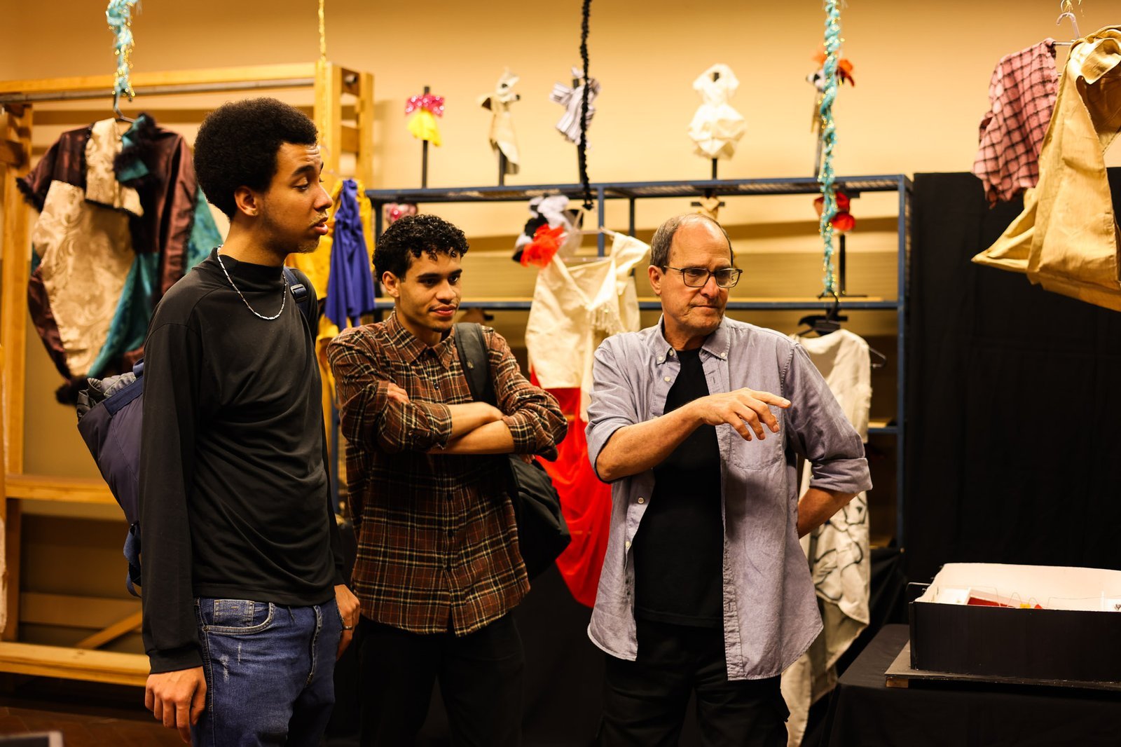 Juninada Sonoplástica Tropicalista, na sede Brás da SP Escola de Teatro. (23/5/2025). Foto: Clara Silva