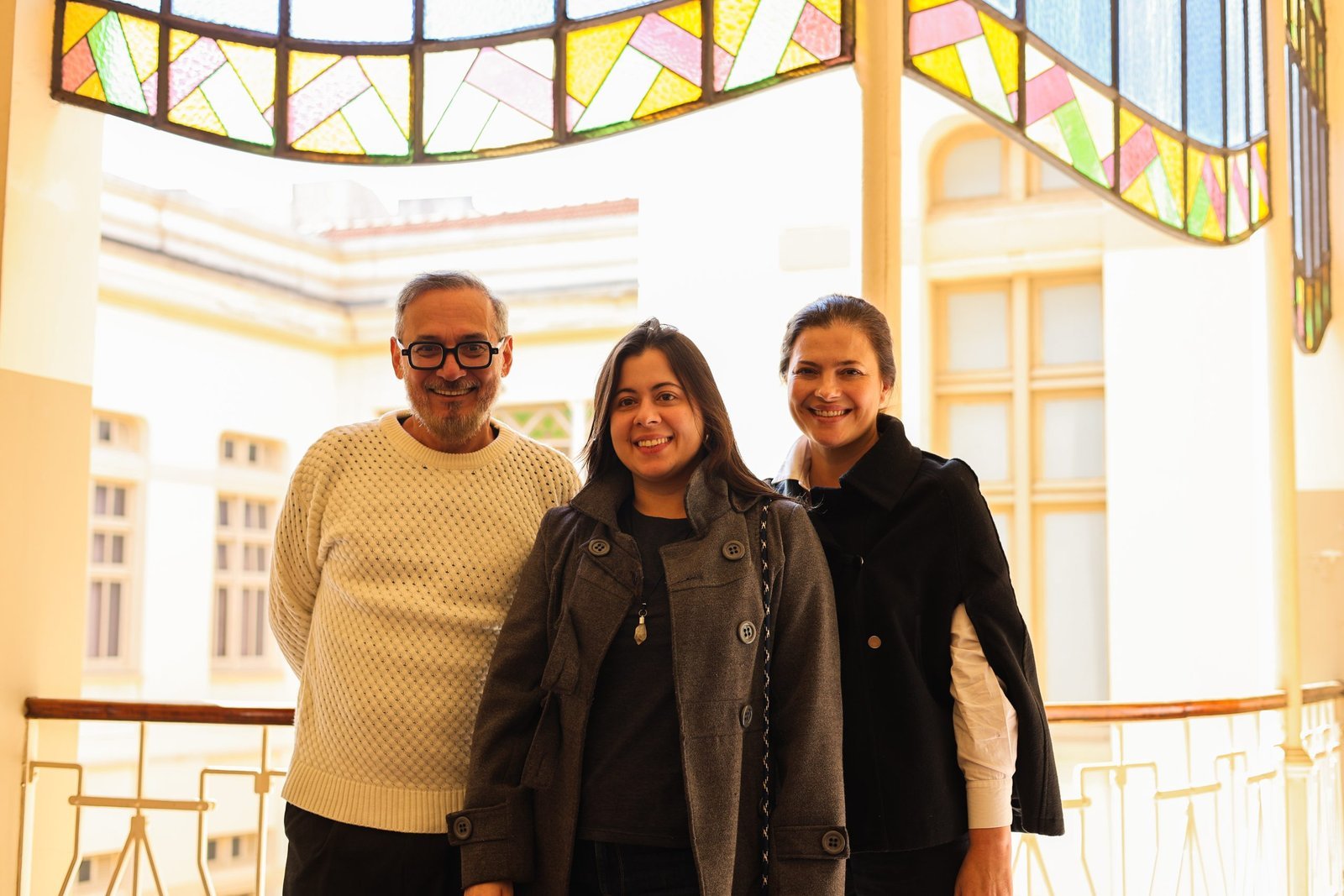 Visita da deputada federal Sâmia Bomfim, na sede Brás da SP Escola de Teatro. (13/06/2025) | Foto: Clara Silva.