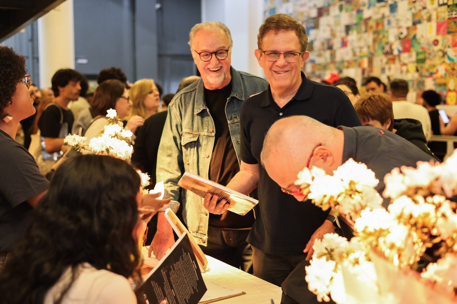 Lançamento da Revista A[L]BERTO #11 na sede Roosevelt da SP Escola de Teatro. (03/09/2025). | Foto: Clara Silva