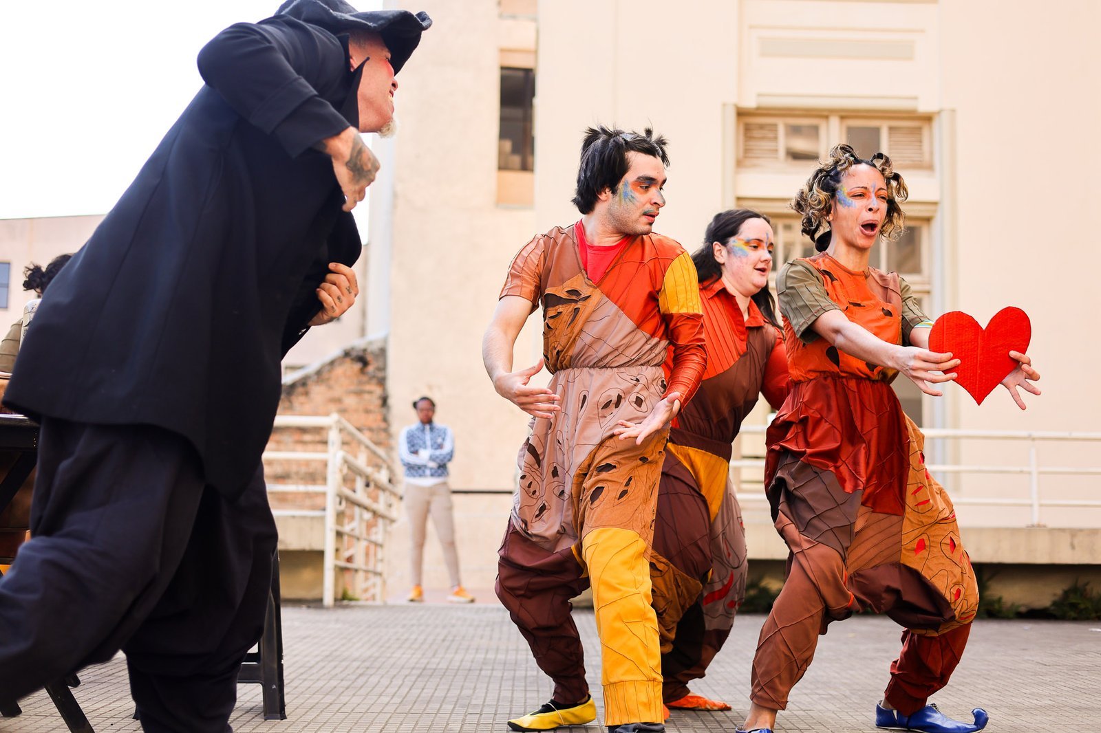 Mostra de Microcenas dos estudantes do módulo vermelho do curso regular de Direção da SP Escola de Teatro. (27/09/2025). | Foto: Clara Silva