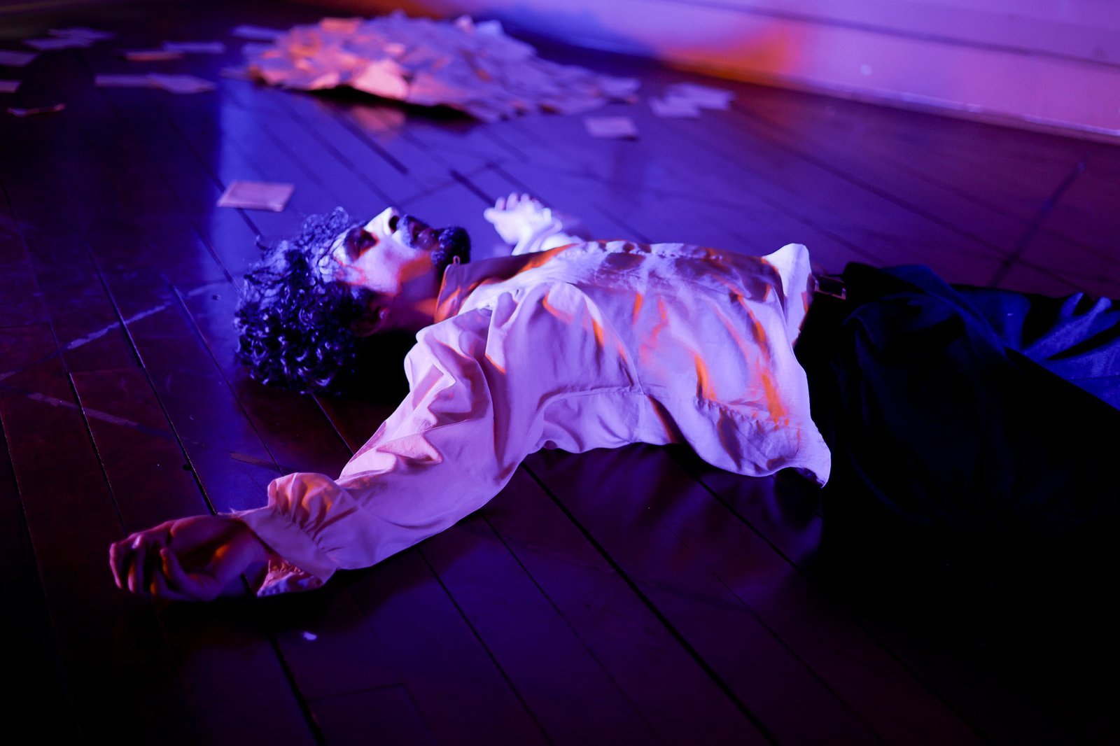 Mostra de Microcenas dos estudantes do módulo vermelho do curso regular de Direção da SP Escola de Teatro. (27/09/2025). | Foto: Clara Silva