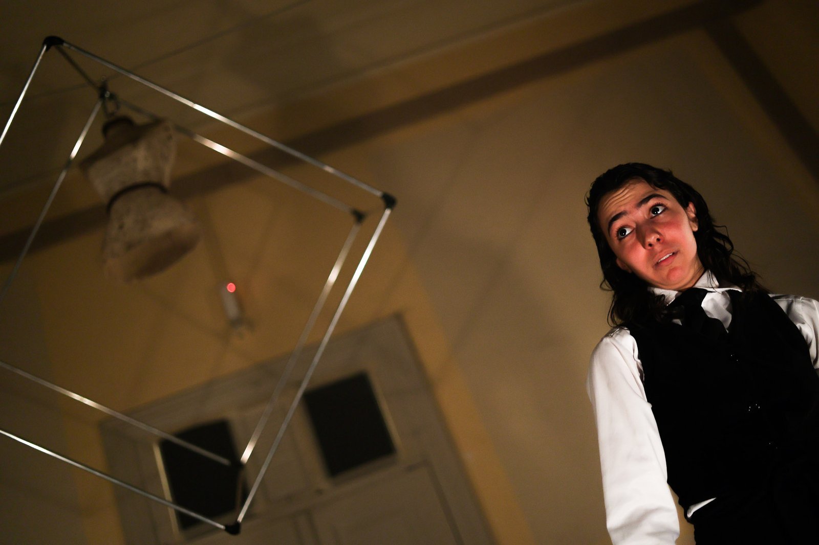 Mostra de Microcenas dos estudantes do módulo vermelho do curso regular de Direção da SP Escola de Teatro. (27/09/2025). | Foto: Clara Silva