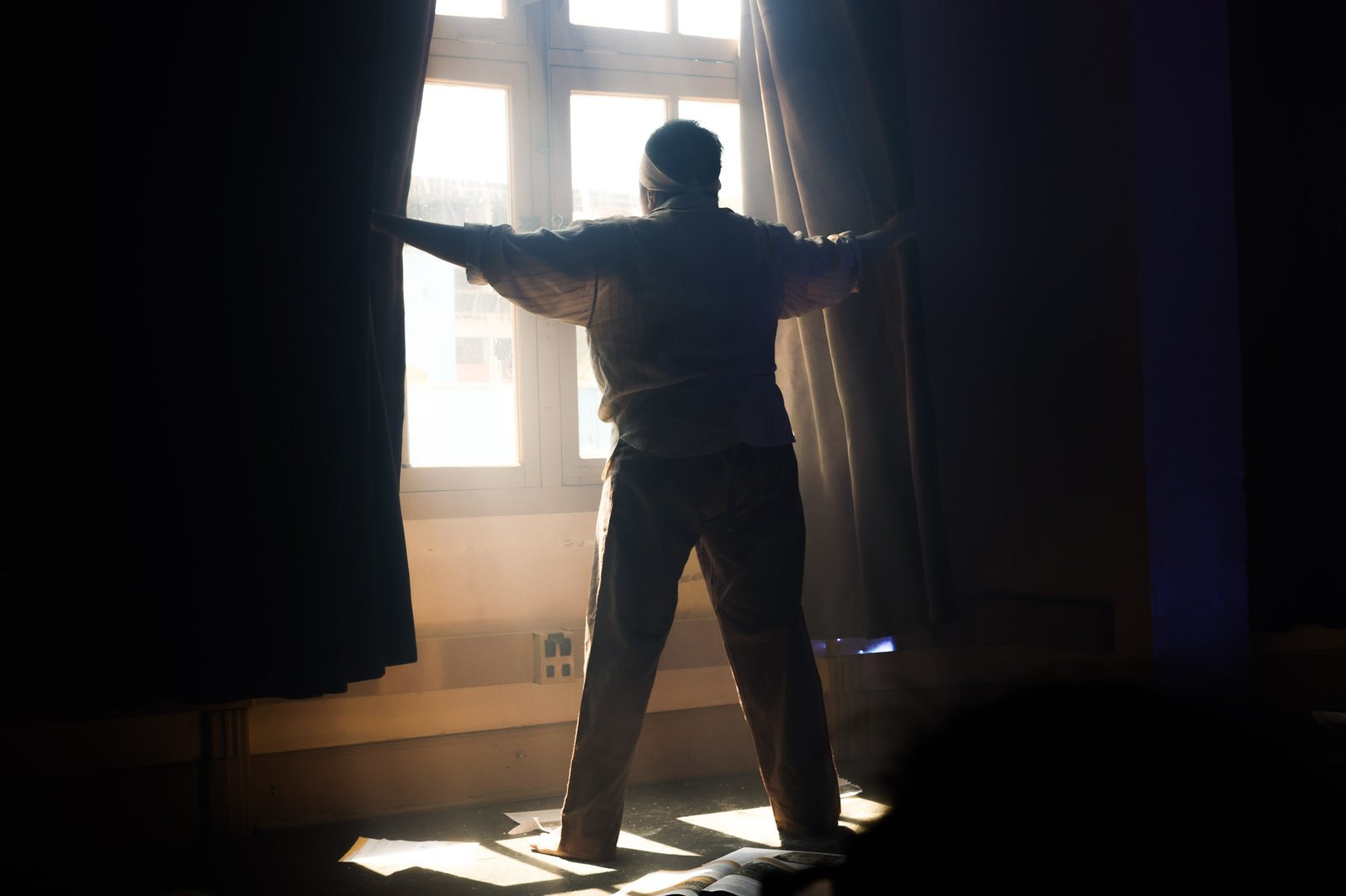 Mostra de Microcenas dos estudantes do módulo vermelho do curso regular de Direção da SP Escola de Teatro. (27/09/2025). | Foto: Clara Silva