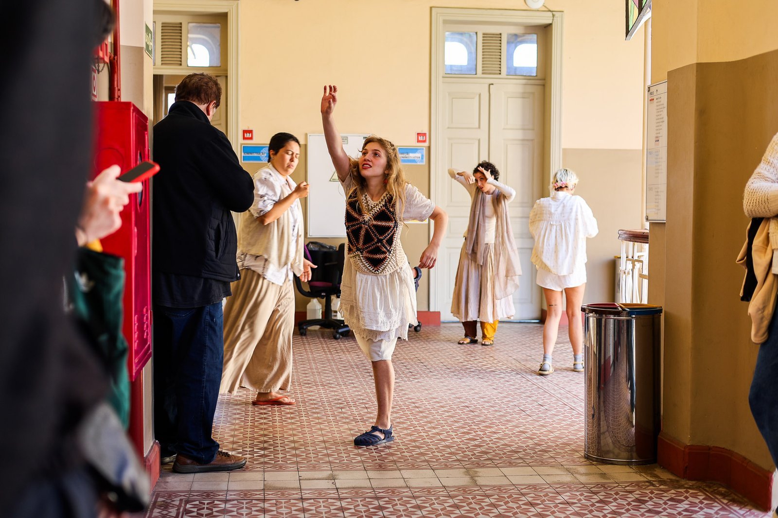 Mostra de Microcenas dos estudantes do módulo vermelho do curso regular de Direção da SP Escola de Teatro. (27/09/2025). | Foto: Clara Silva