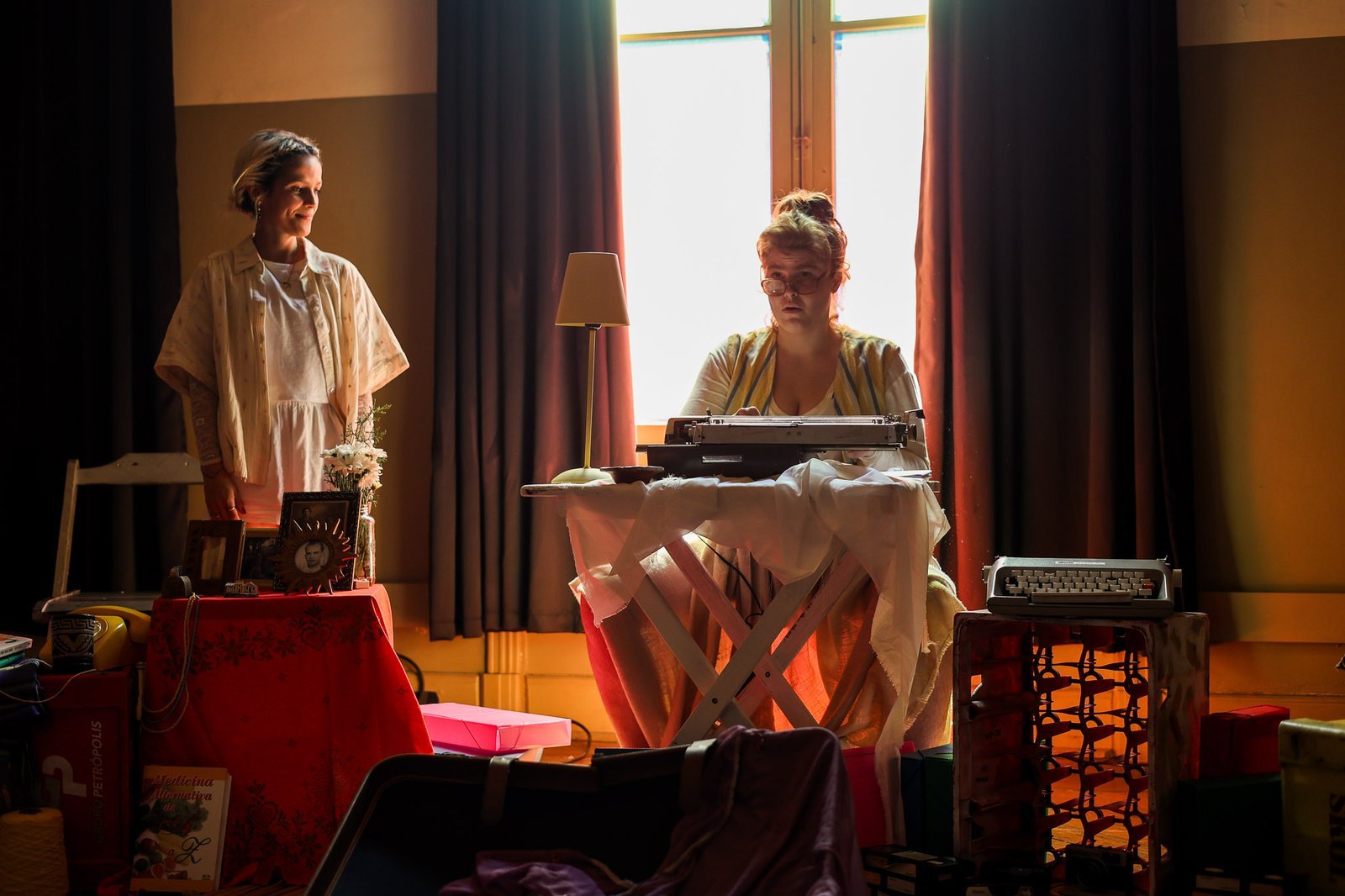 Mostra de Microcenas dos estudantes do módulo vermelho do curso regular de Direção da SP Escola de Teatro. (27/09/2025). | Foto: Clara Silva