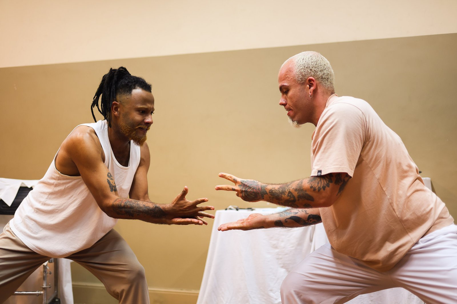 Mostra de Microcenas dos estudantes do módulo vermelho do curso regular de Direção da SP Escola de Teatro. (27/09/2025). | Foto: Clara Silva