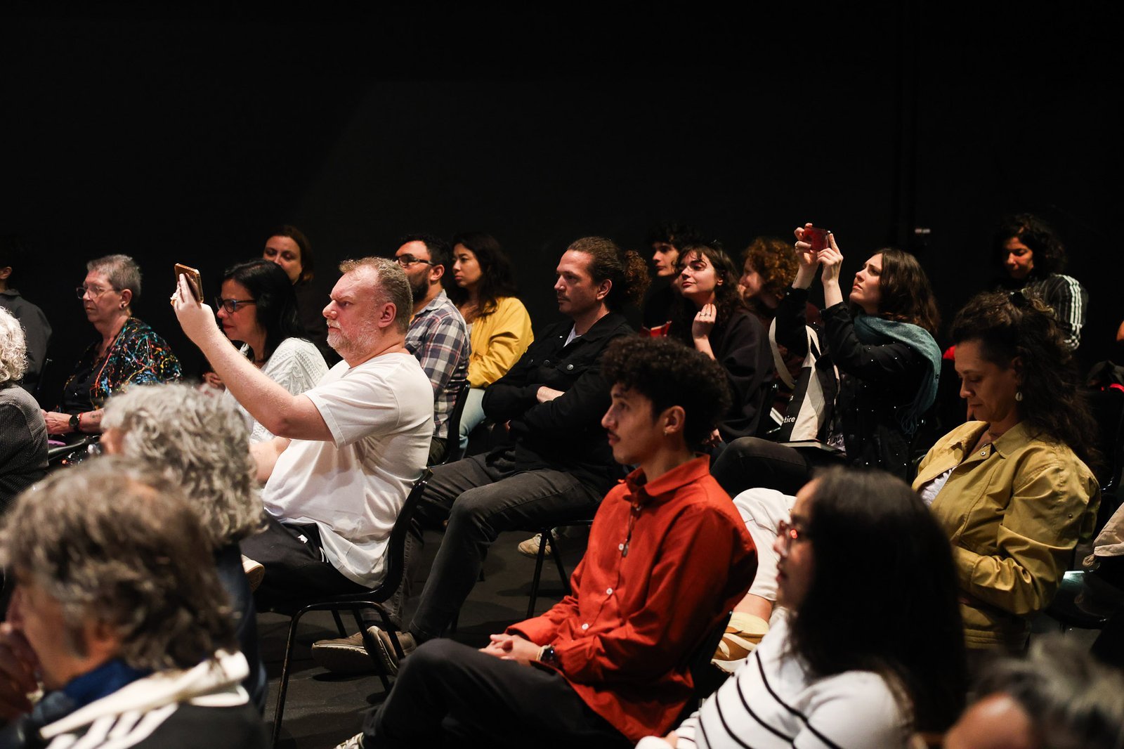 Primeiro dia da Invasão Vange Leonel na unidade Roosevelt da SP Escola de Teatro. (14/10/2025) | Foto: Clara Silva