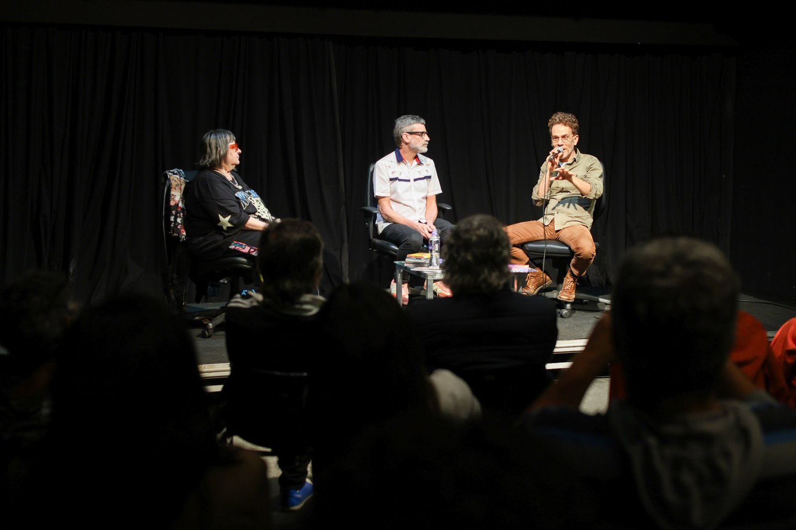 Primeiro dia da Invasão Vange Leonel na unidade Roosevelt da SP Escola de Teatro. (14/10/2025) | Foto: Clara Silva