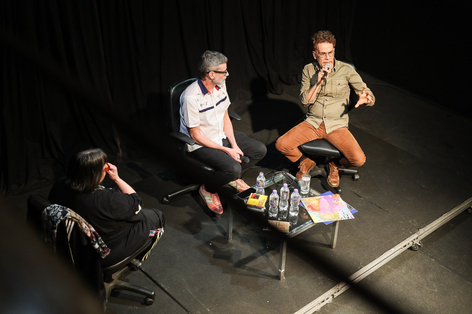 Primeiro dia da Invasão Vange Leonel na unidade Roosevelt da SP Escola de Teatro. (14/10/2025) | Foto: Clara Silva